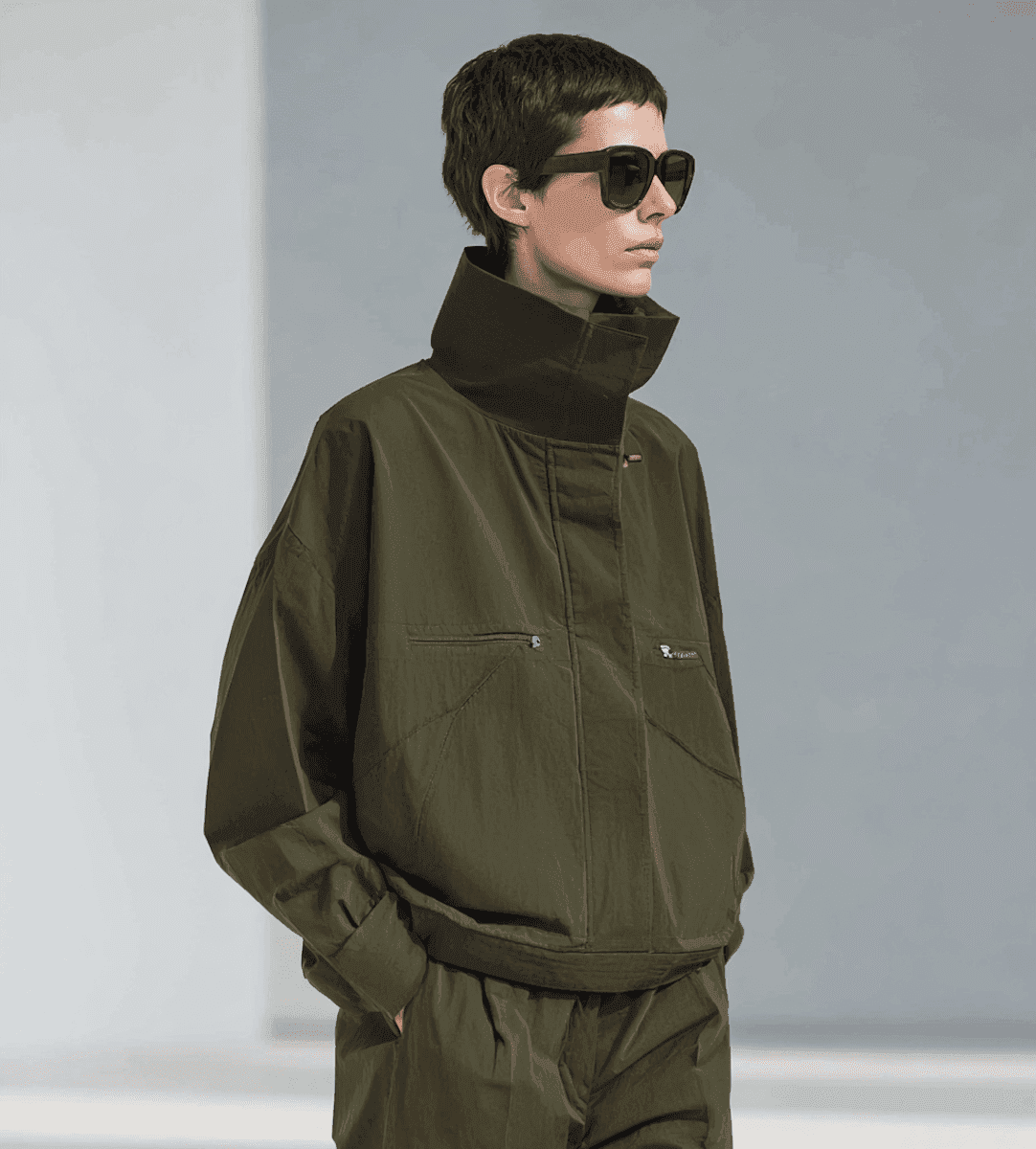 Community member in modern layered streetwear